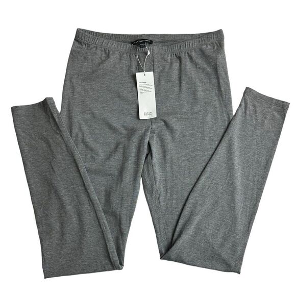 Eileen Fisher The System Fine Jersey Ankle Leggings Ash Size XS NWT